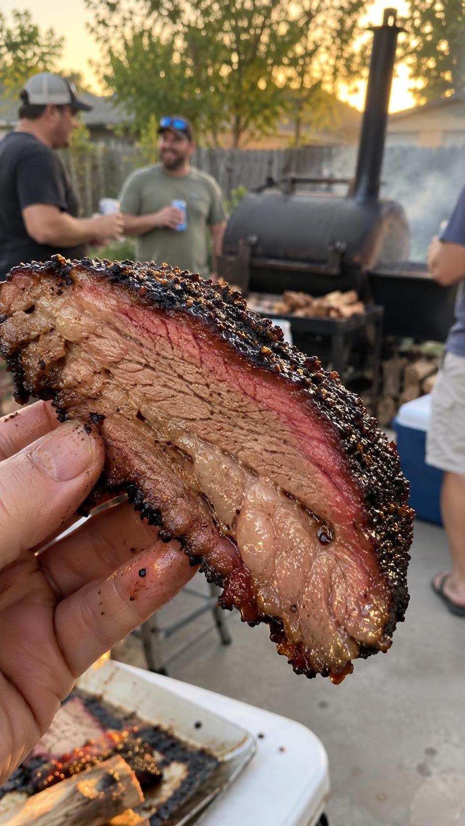 Customer photo of smoked wagyu brisket