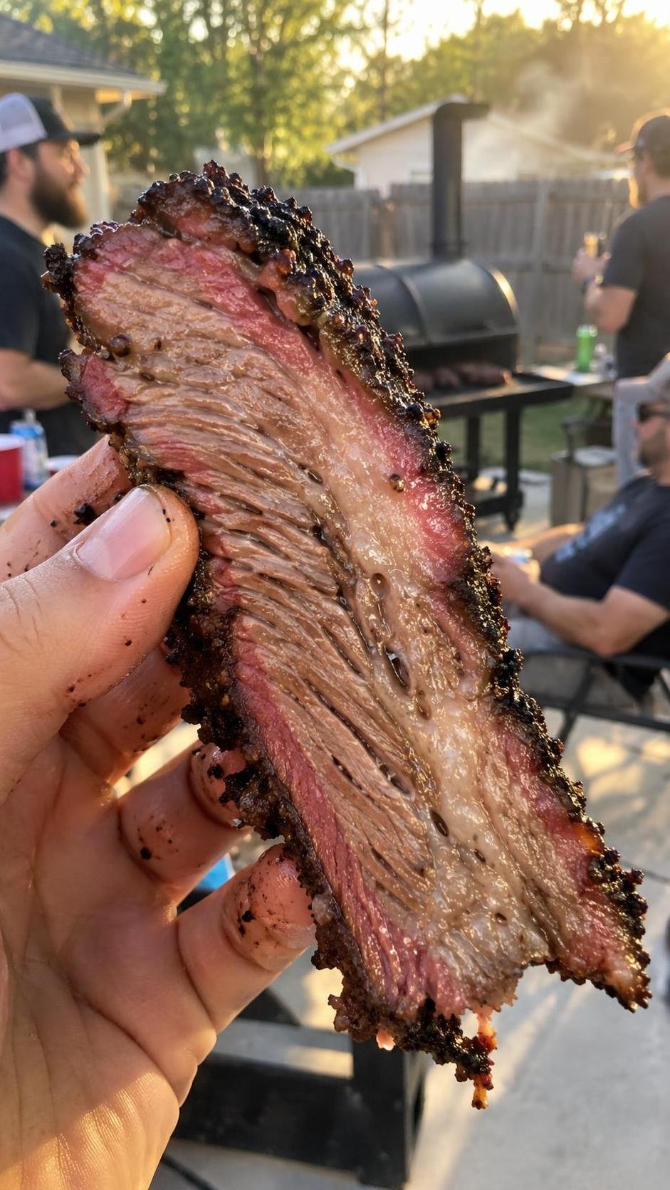 Customer photo of smoked wagyu brisket