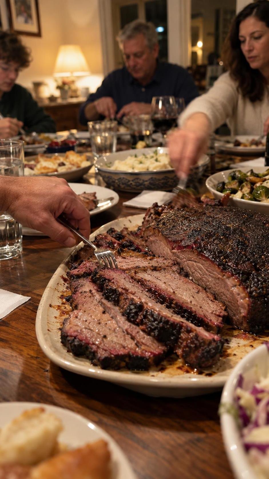 Customer photo of smoked wagyu brisket