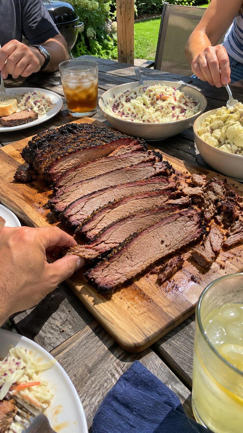 Customer photo of smoked wagyu brisket